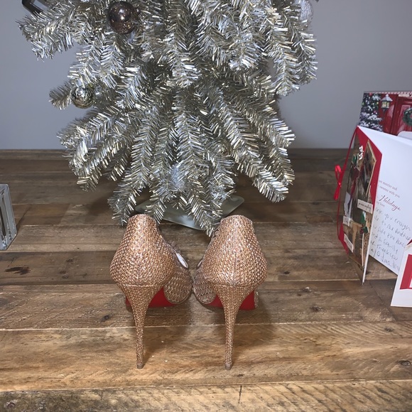 Christian Louboutin Lace 554 100 Cabaret Pumps - Picture 4 of 8